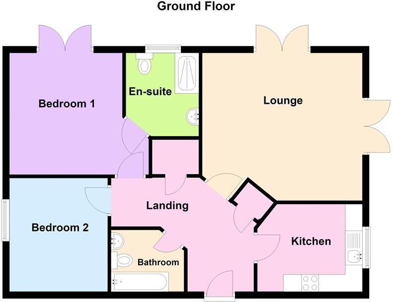 Mill Street, Evesham floorplan