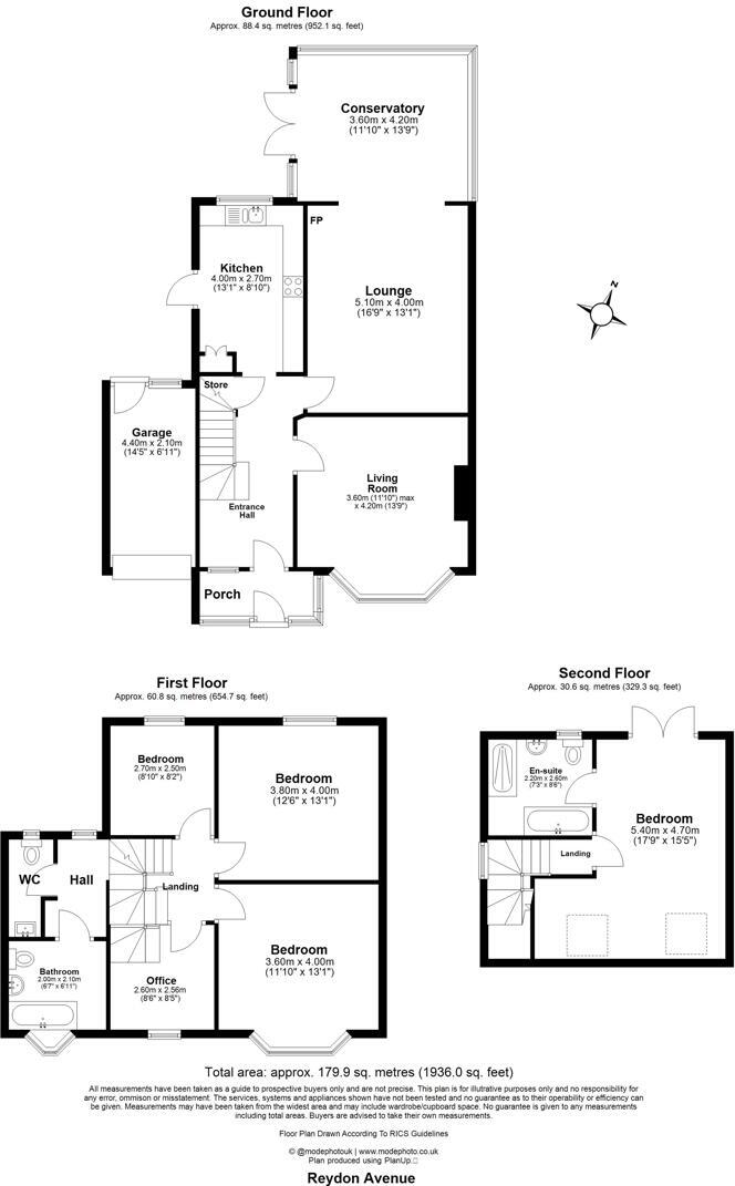 Reydon Avenue, Wanstead floorplan