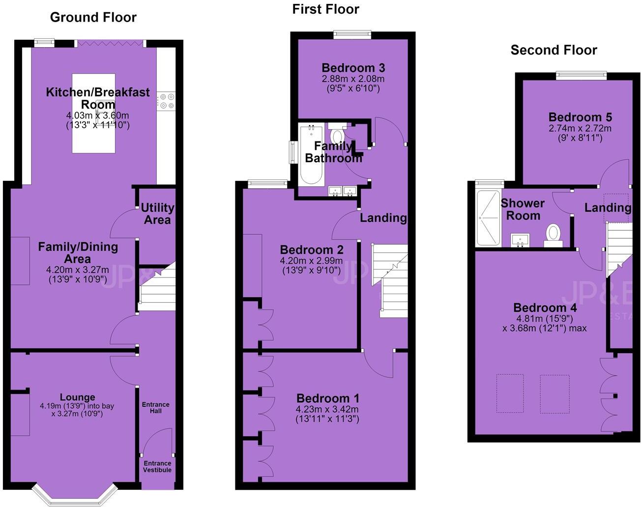 Cartwright Road, Chorlton Green floorplan
