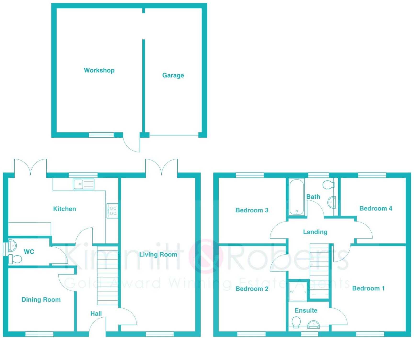 Bridle Way, Houghton le Spring, Tyne and Wear, DH5 8NQ floorplan