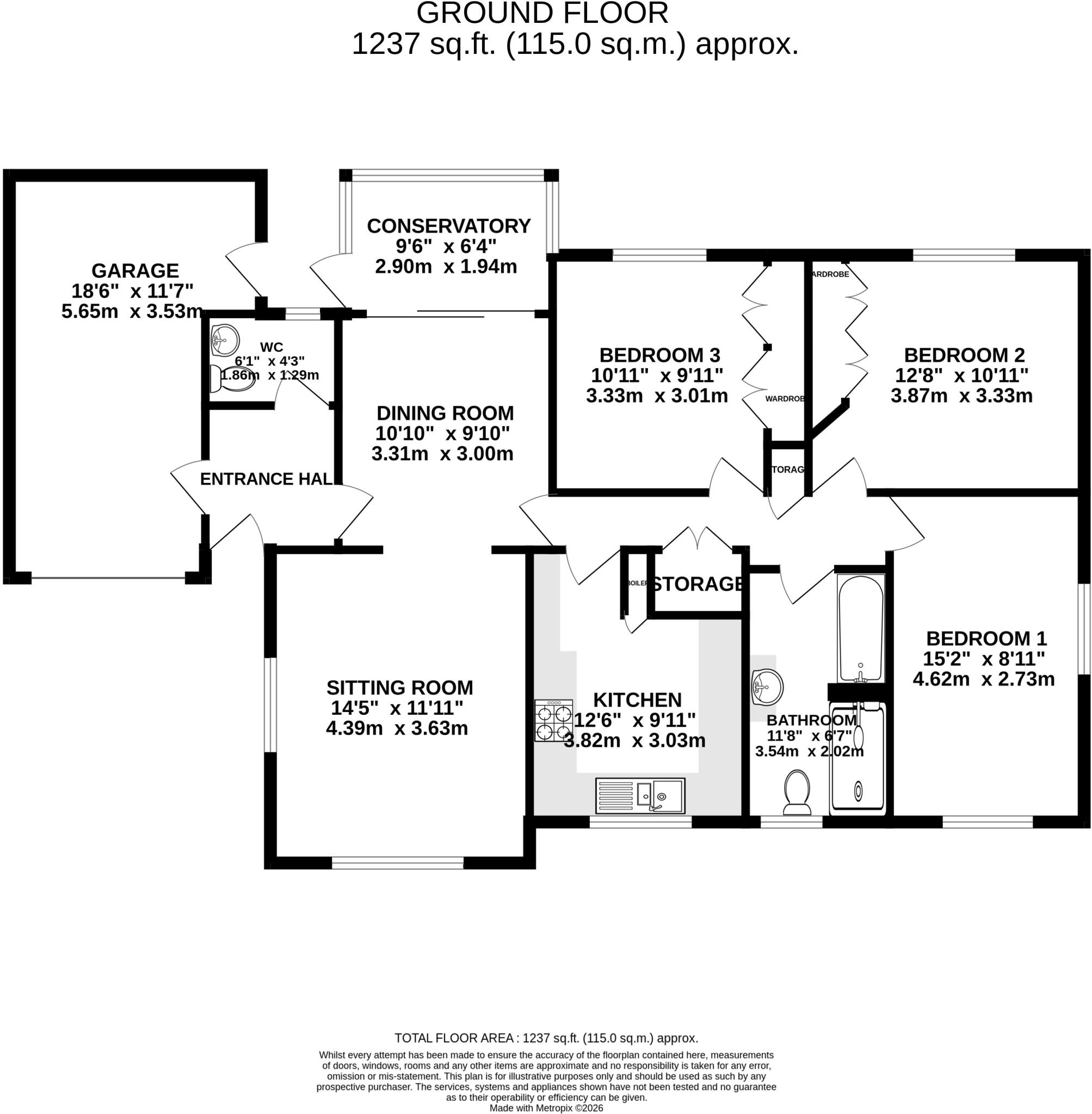 Haye Close, Lyme Regis, Dorset, DT7 floorplan