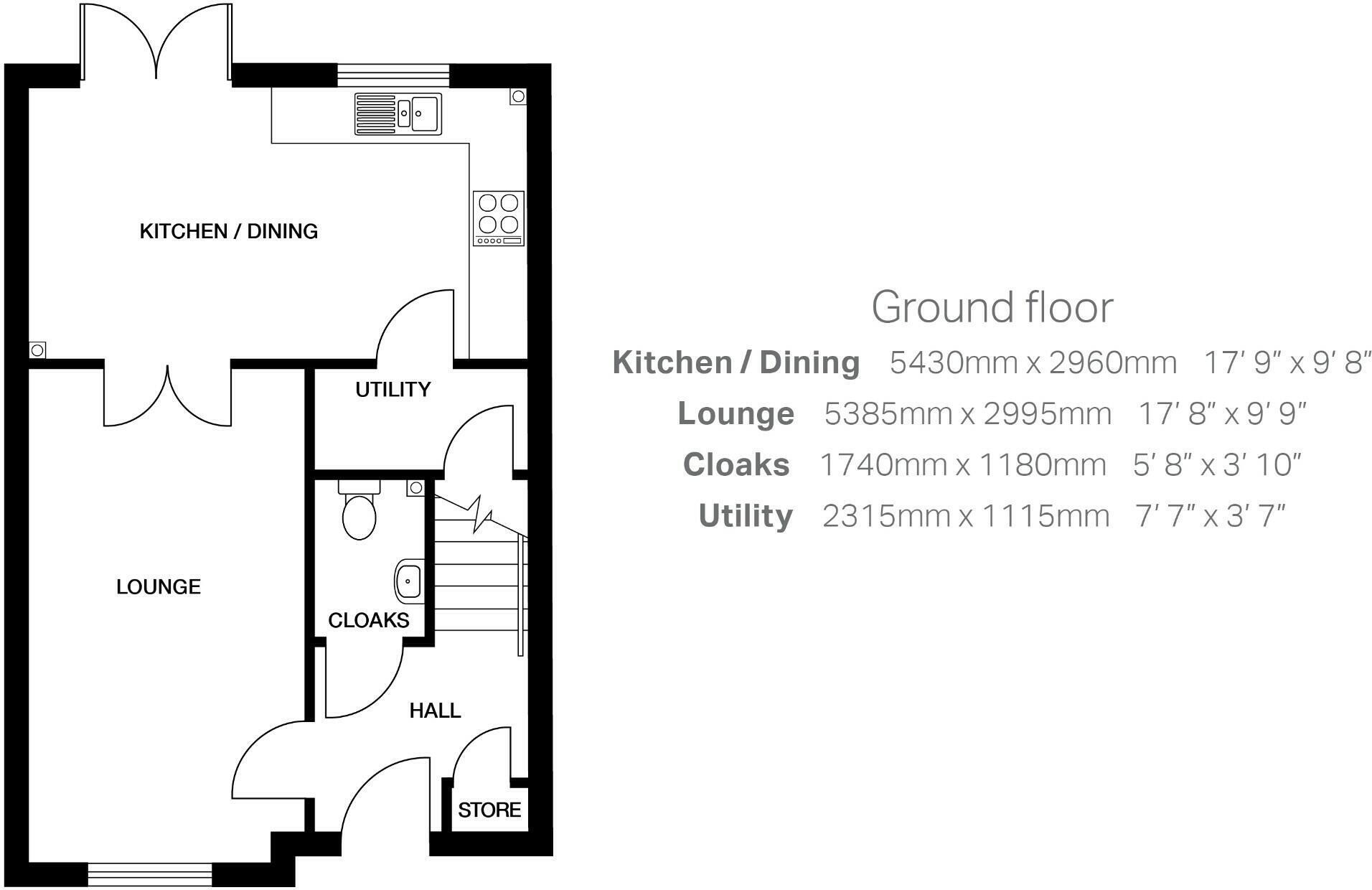 Mayfield,
Dalkeith,
EH22 5NE floorplan