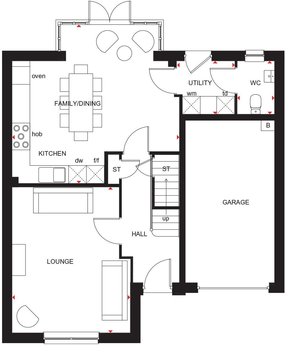 Riverview Drive, 
Dyce, 
Aberdeen, 
Aberdeen City, 
AB21 7LD floorplan