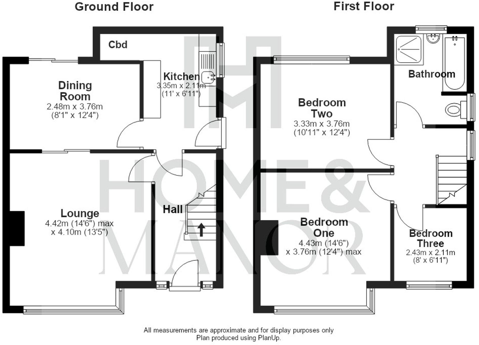 Kingston Avenue, Huddersfield, HD5 floorplan