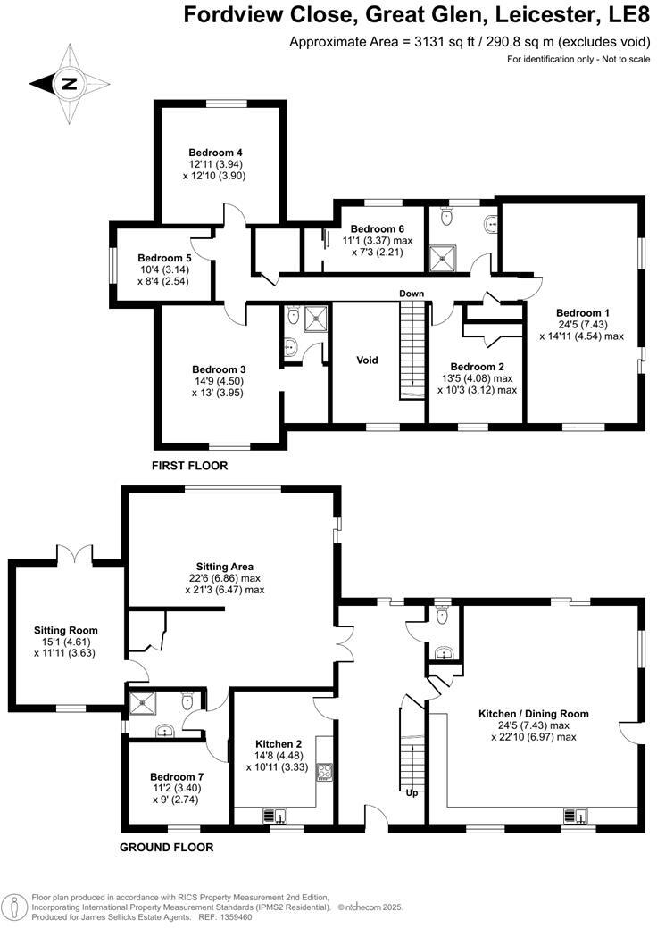 Fordview Close, Great Glen, Leicestershire floorplan
