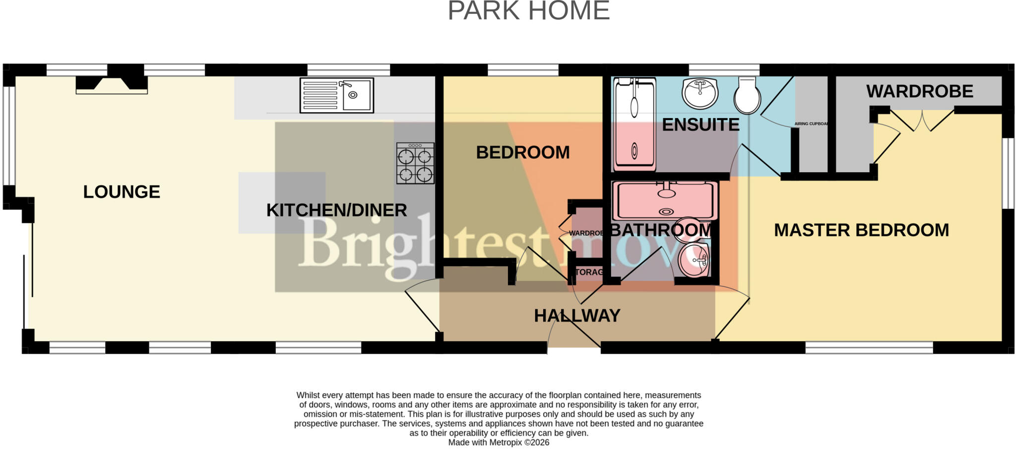 Edithmead, Highbridge floorplan