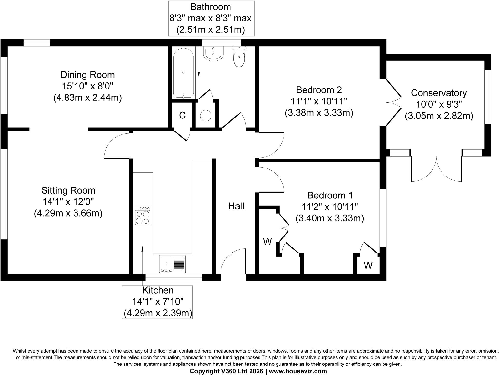 14 Ash Grove, Sutton In Craven BD20 7QJ floorplan
