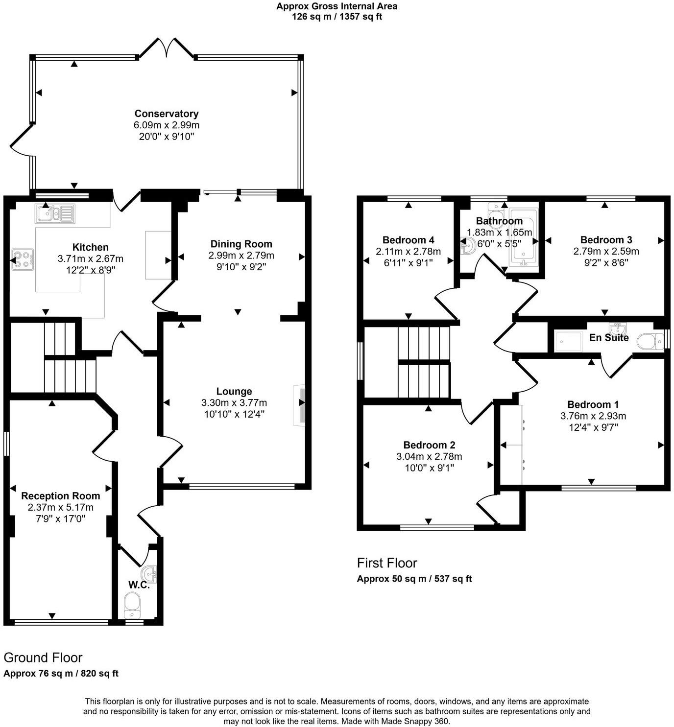 Ffordd Parc Castell, Bodelwyddan floorplan