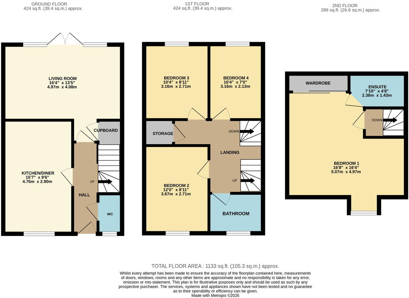 Farley Way, Hardwicke, Gloucester, GL2 4EU floorplan