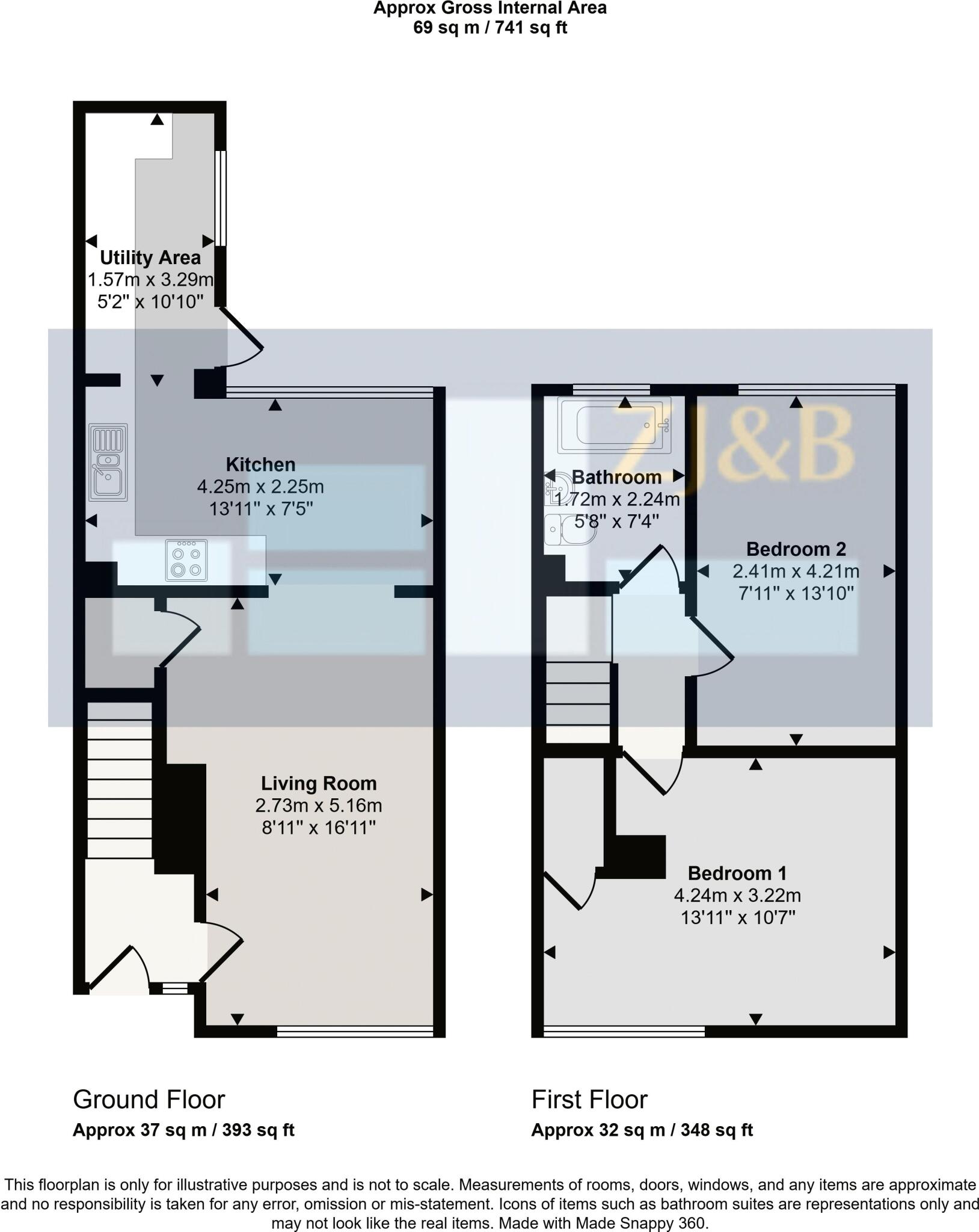 Bainbridge Walk, Shrewsbury, SY1 3QP floorplan