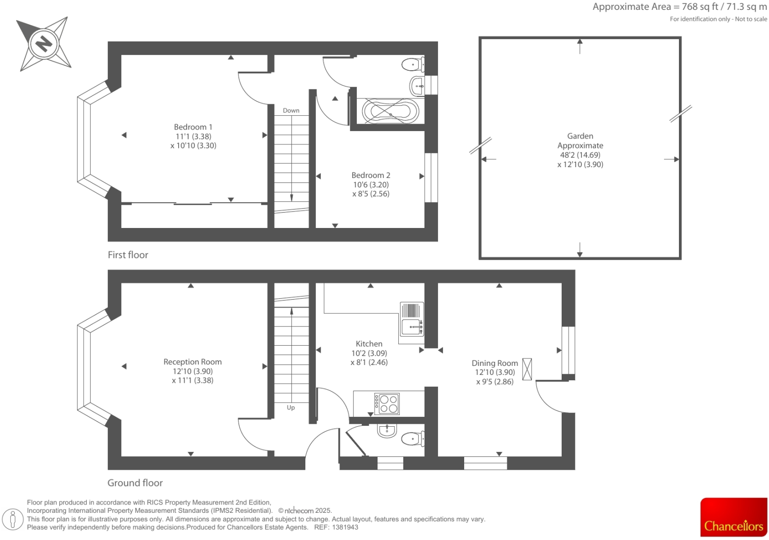 Sandhills, Oxford, OX3 floorplan
