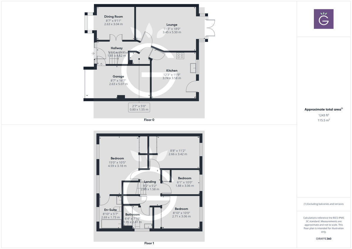 Barrington Way, Reading , RG1 floorplan