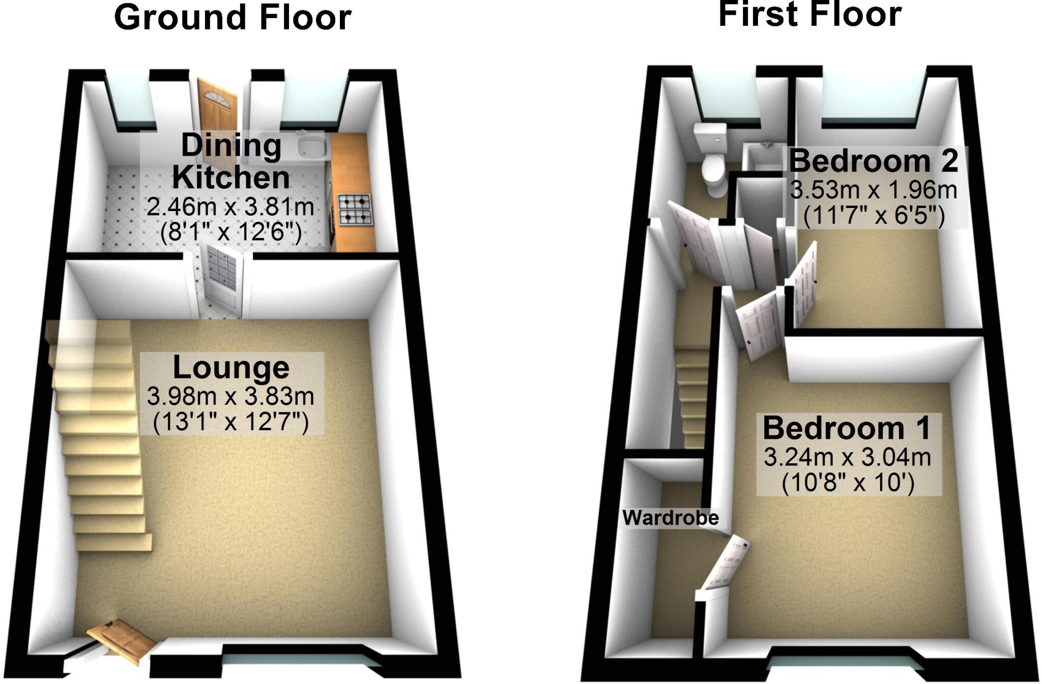 Ripley Road, Liversegde, WF15 floorplan