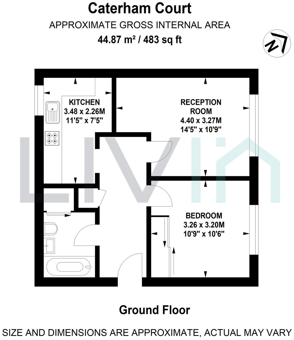 Caterham Court, Crystal Palace floorplan