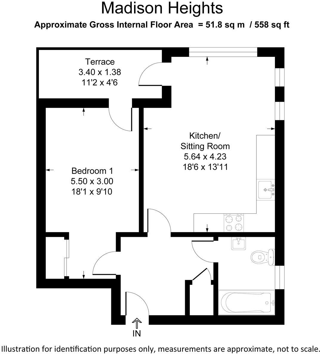 Madison Heights, 2a Milner Road, Wimbledon, SW19 floorplan