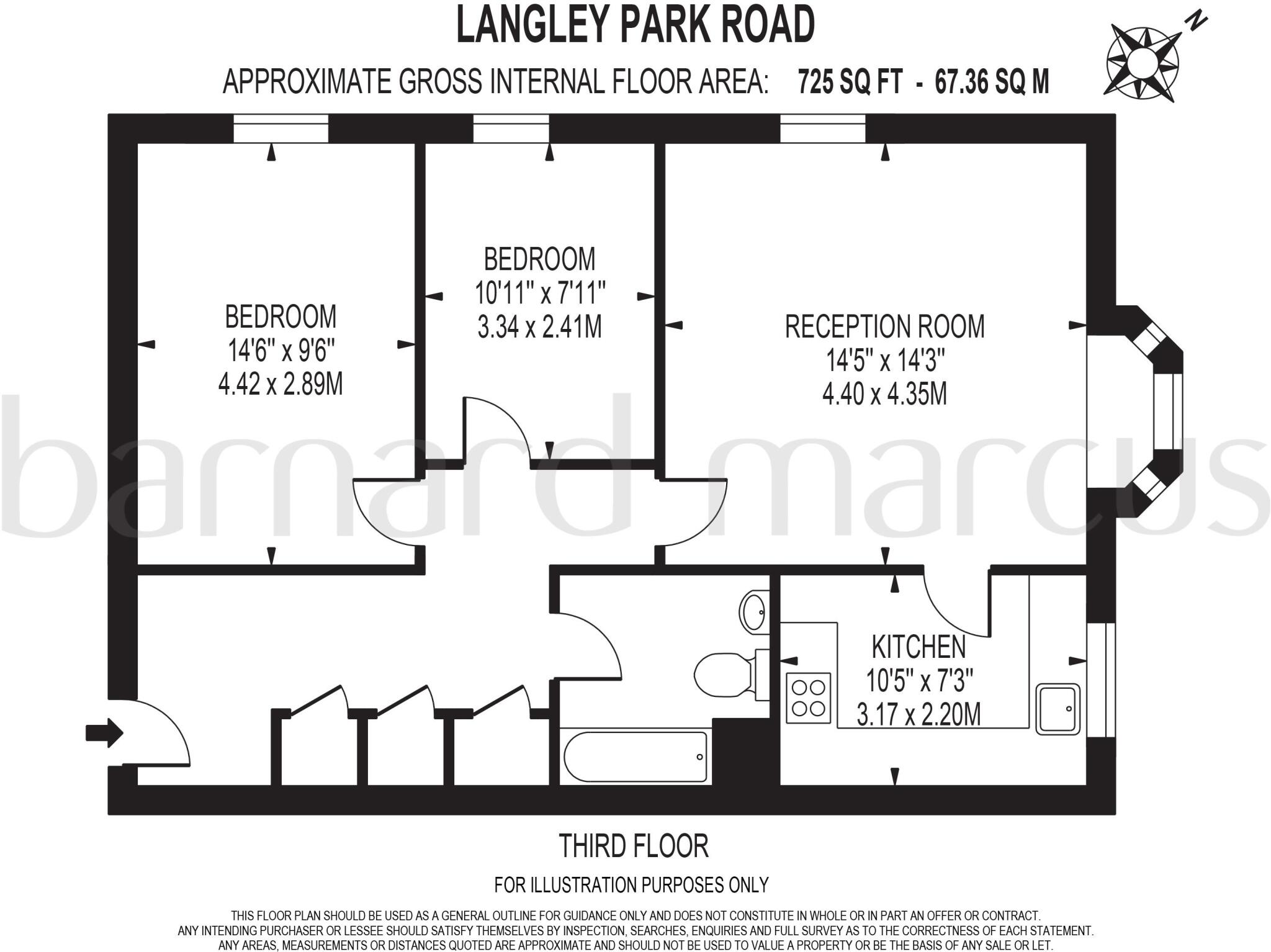 Langley Park Road, SUTTON floorplan