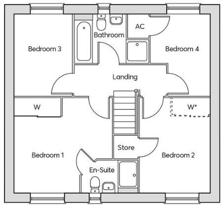 Blythe Fields, 
Blythe Bridge,
Staffordshire, 
ST11 9ND floorplan