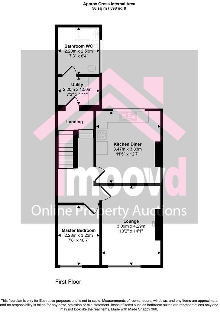 Gill Crescent North, Houghton Le Spring floorplan