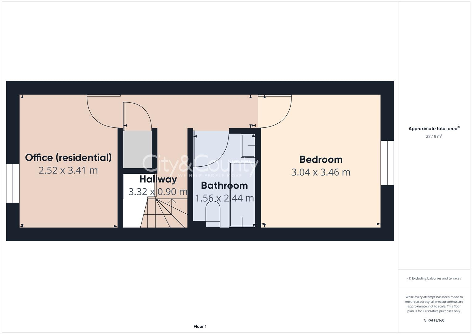 Crown Street, New England, Peterborough floorplan