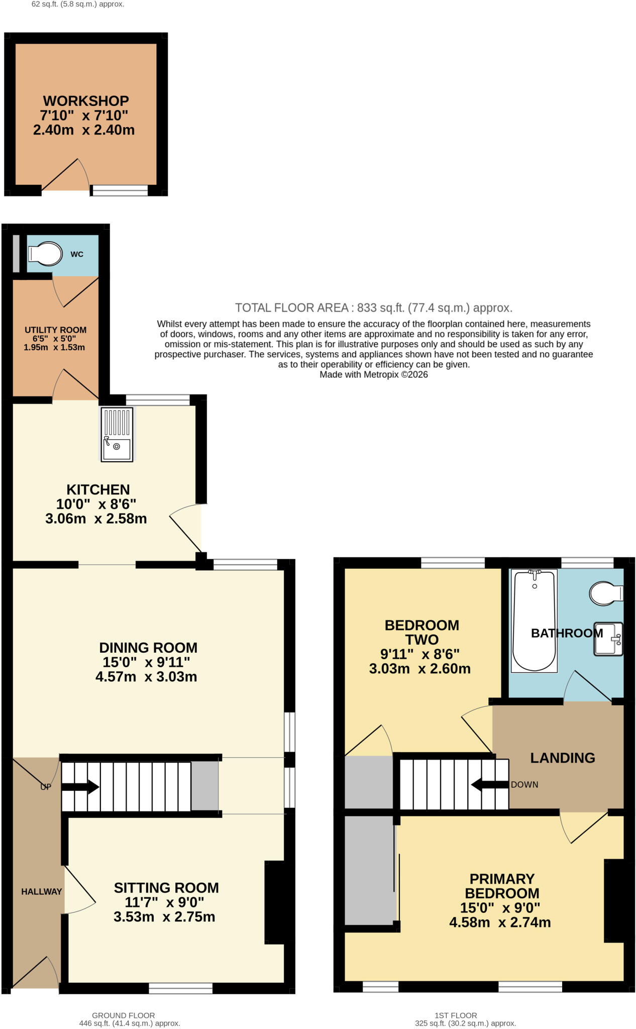 Homefield Avenue, Beccles, Suffolk, NR34 floorplan