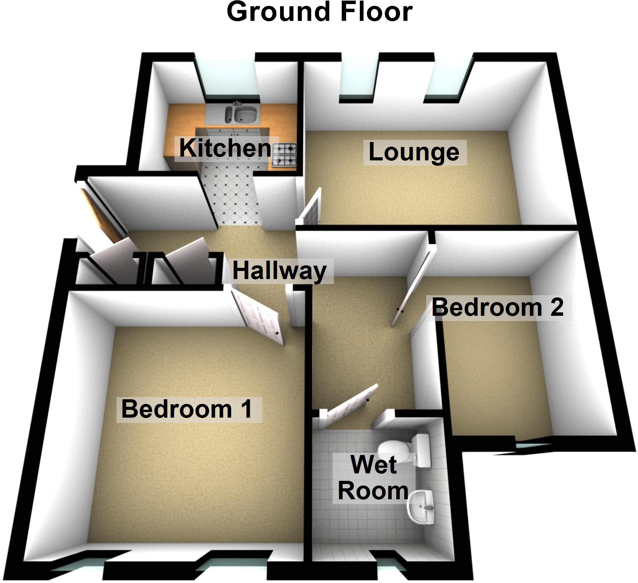 Quaker Lane, Waltham Abbey floorplan
