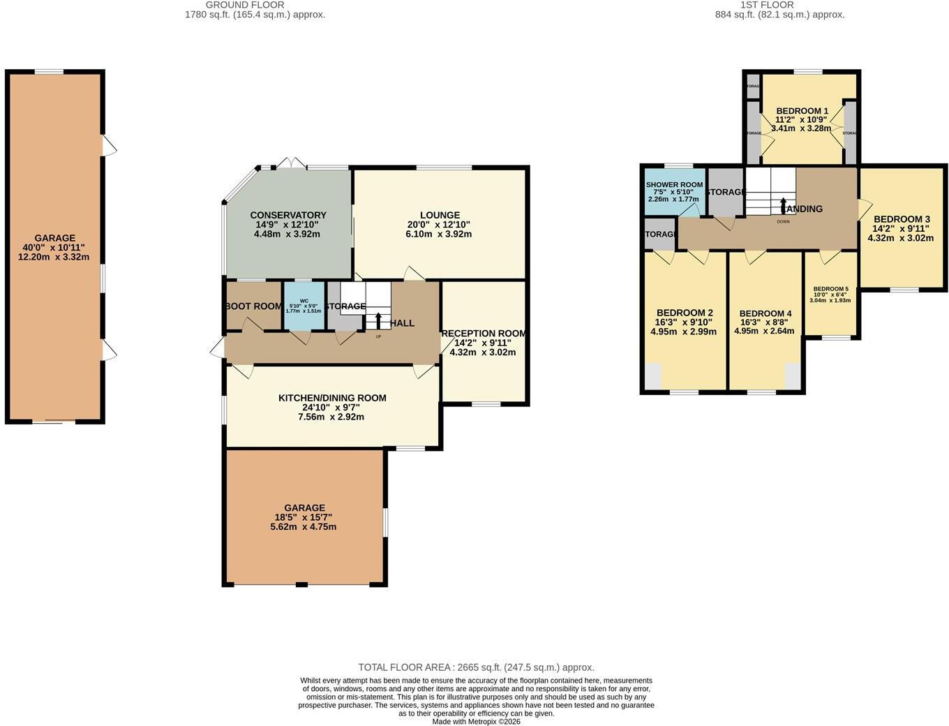 Cranleigh Road, Lowestoft floorplan
