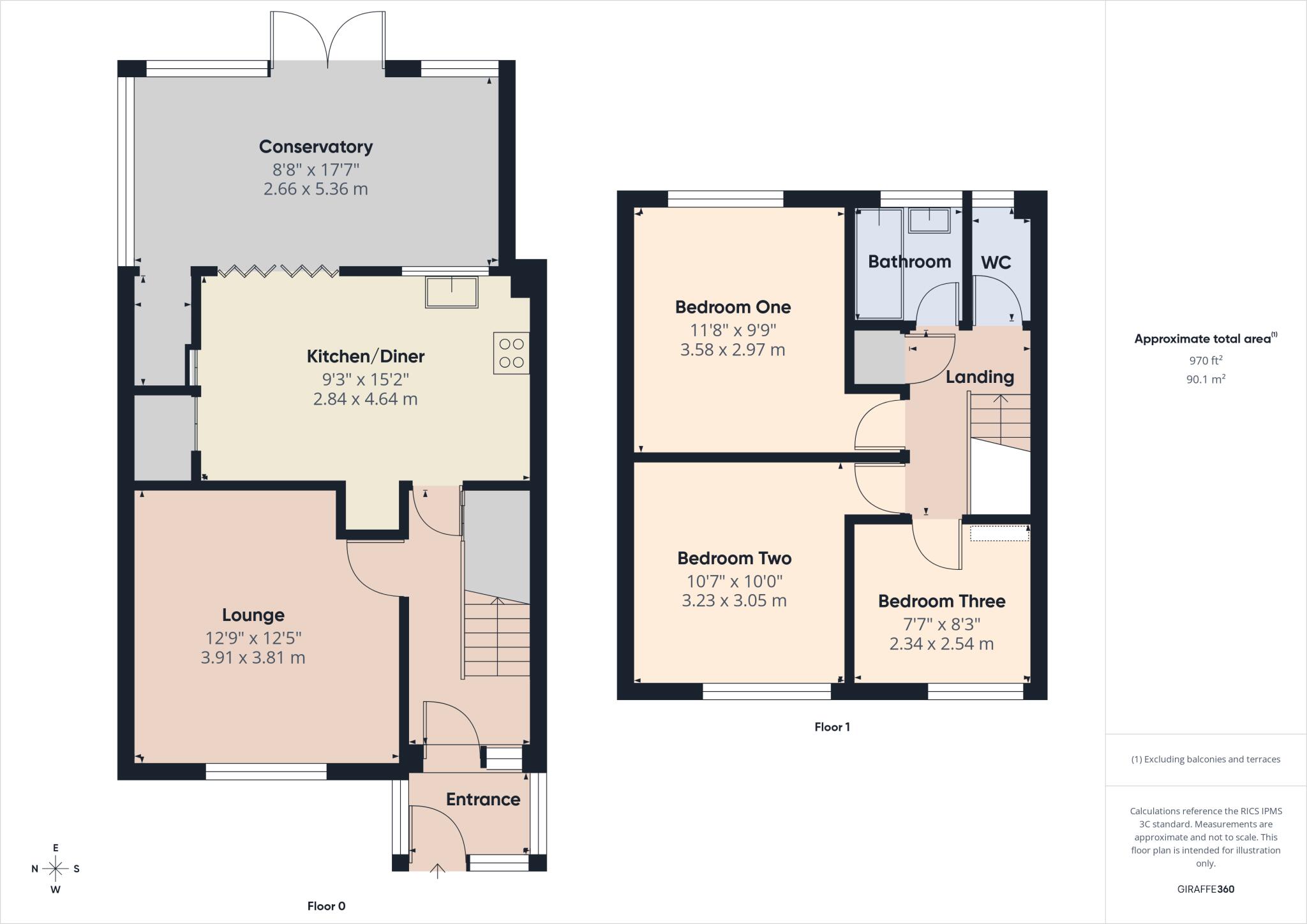 Hardings Close, North Petherton, Bridgwater floorplan