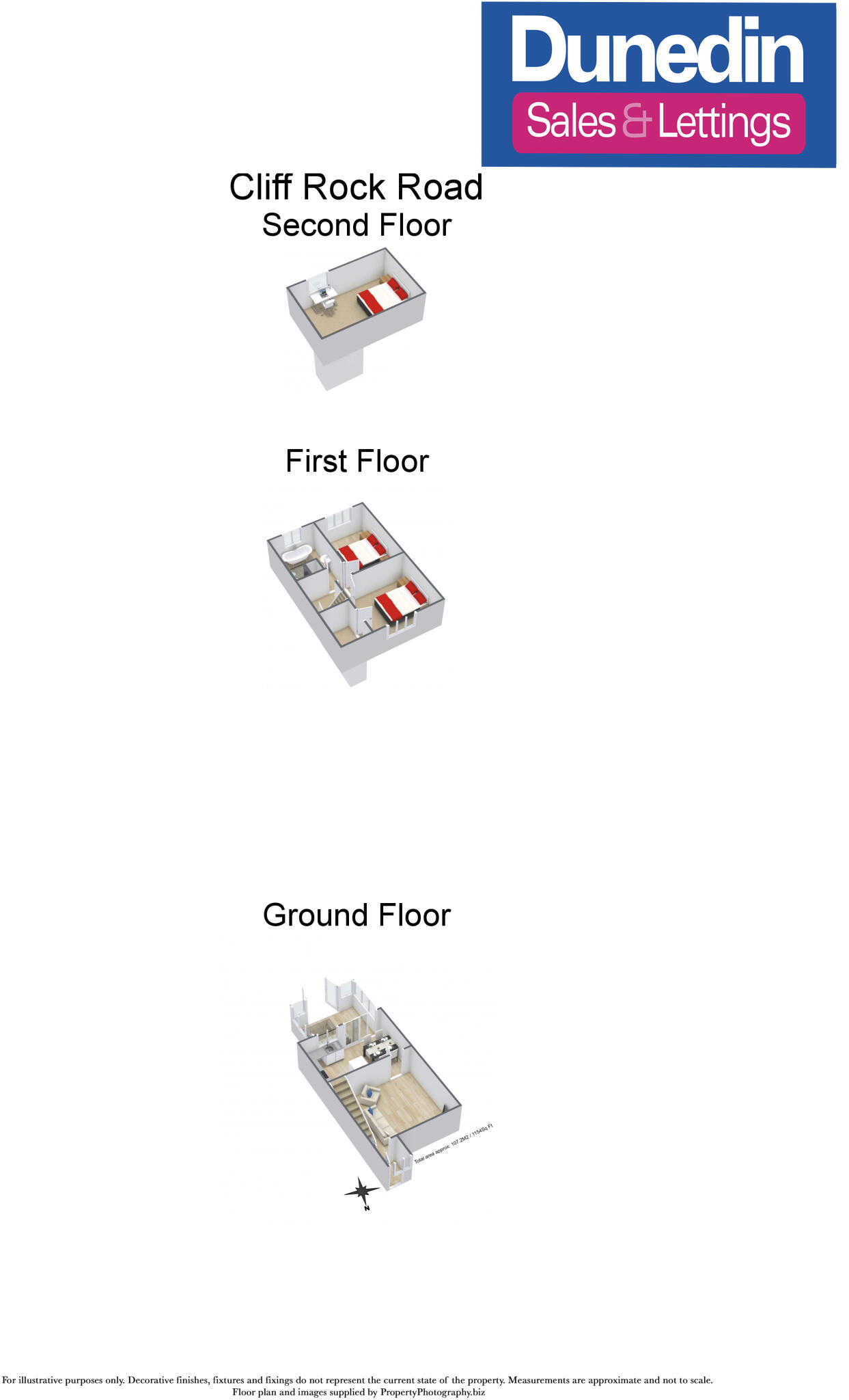 Cliff Rock Road, Rubery, Birmingham, B45 floorplan