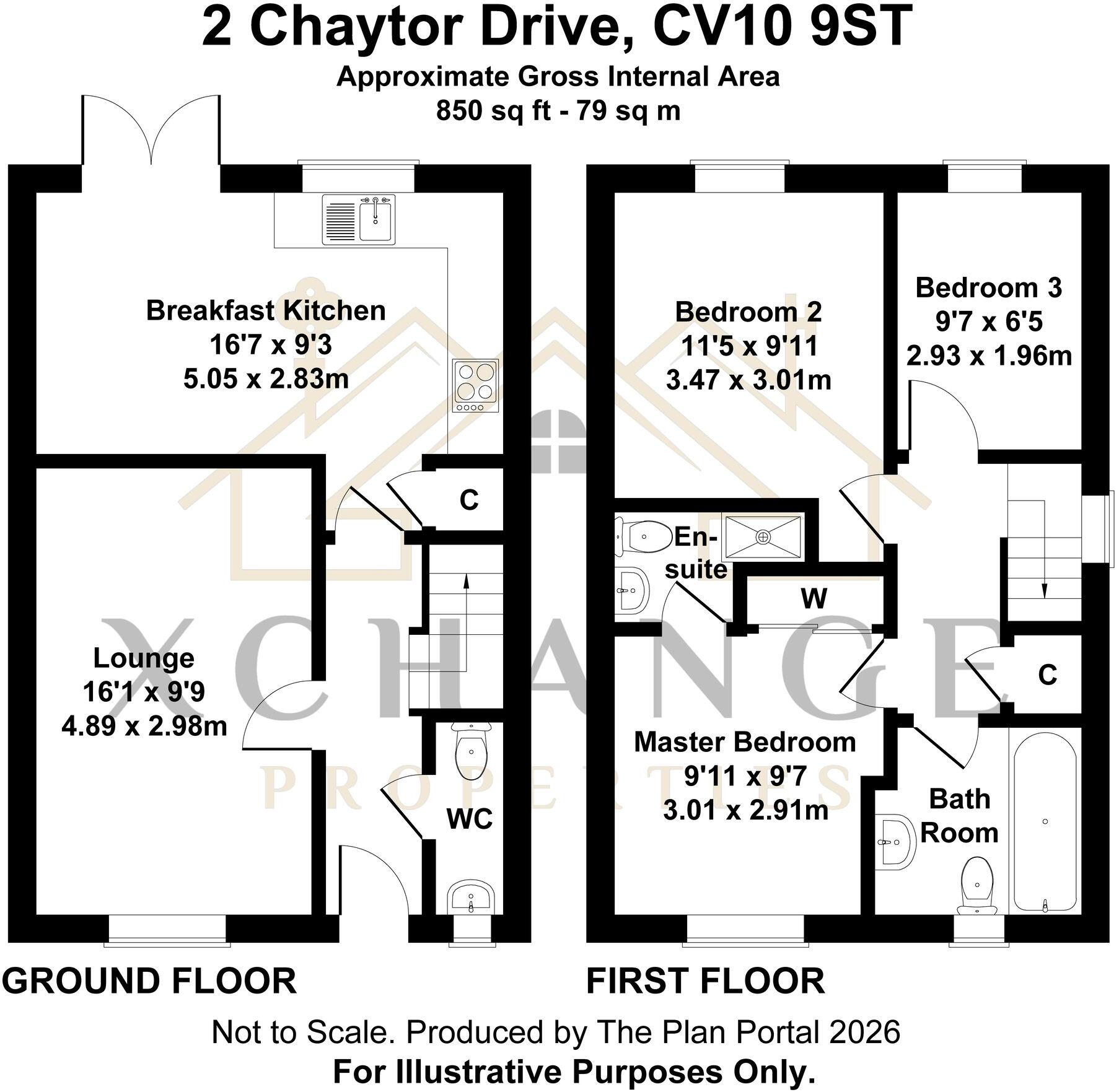 Chaytor Drive, Nuneaton, CV10 floorplan