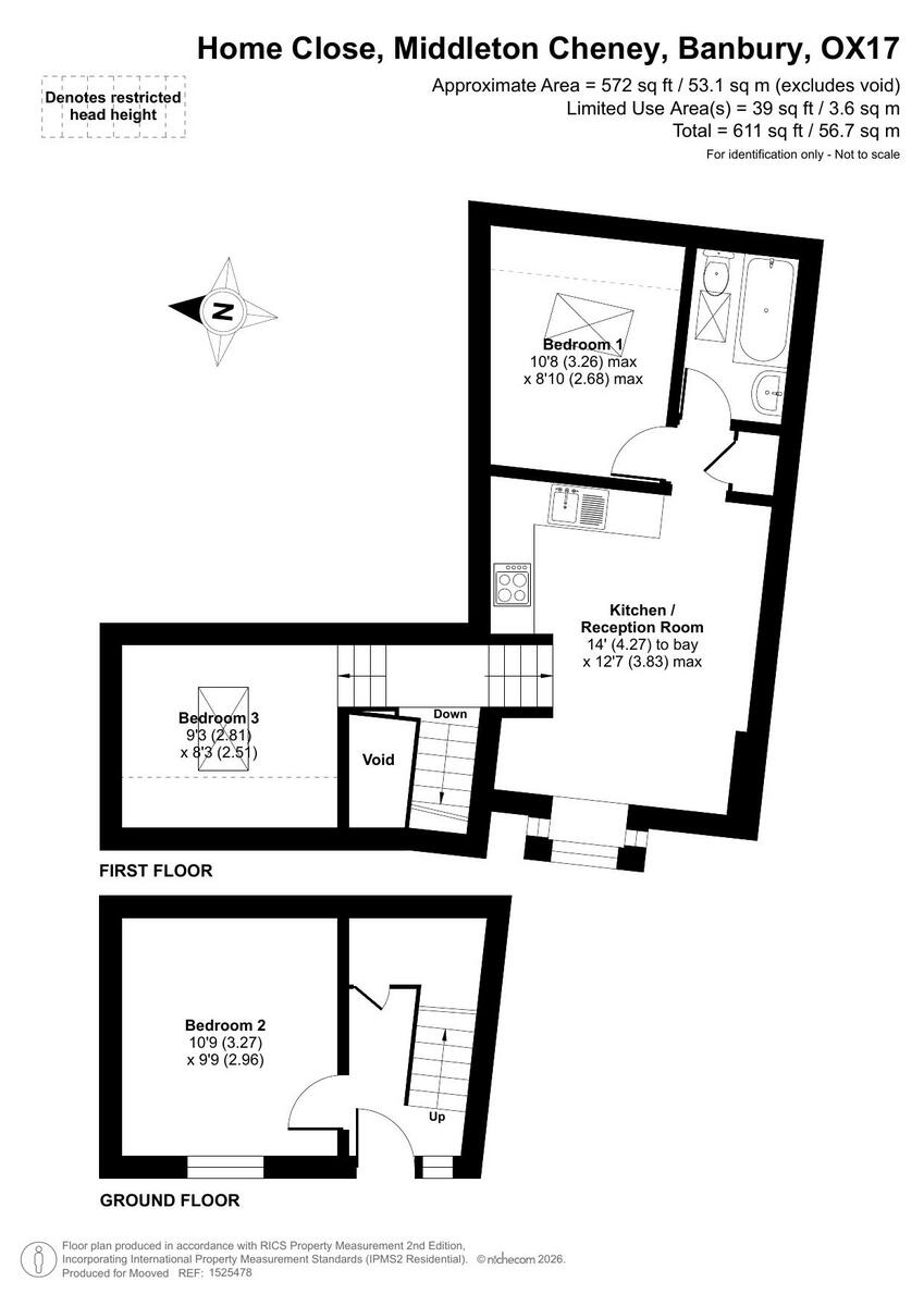 Home Close, Banbury, OX17 2 floorplan