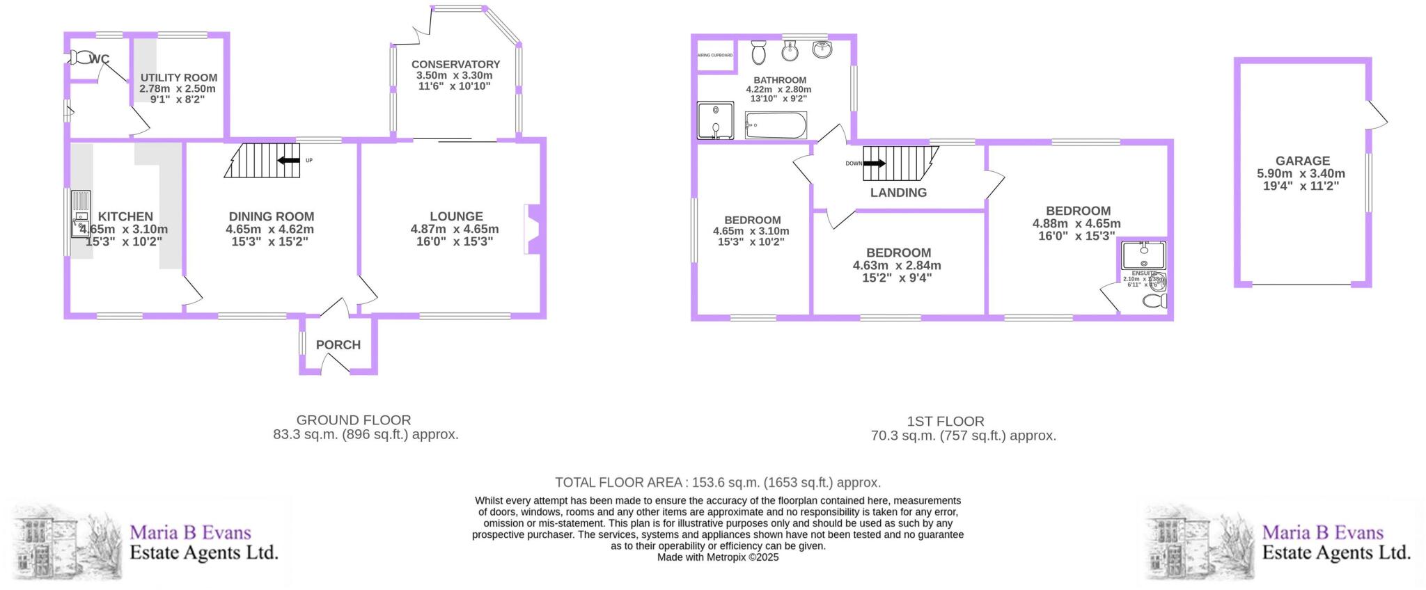 Post Cottage, 66 South Road, Bretherton PR26 9AH  floorplan