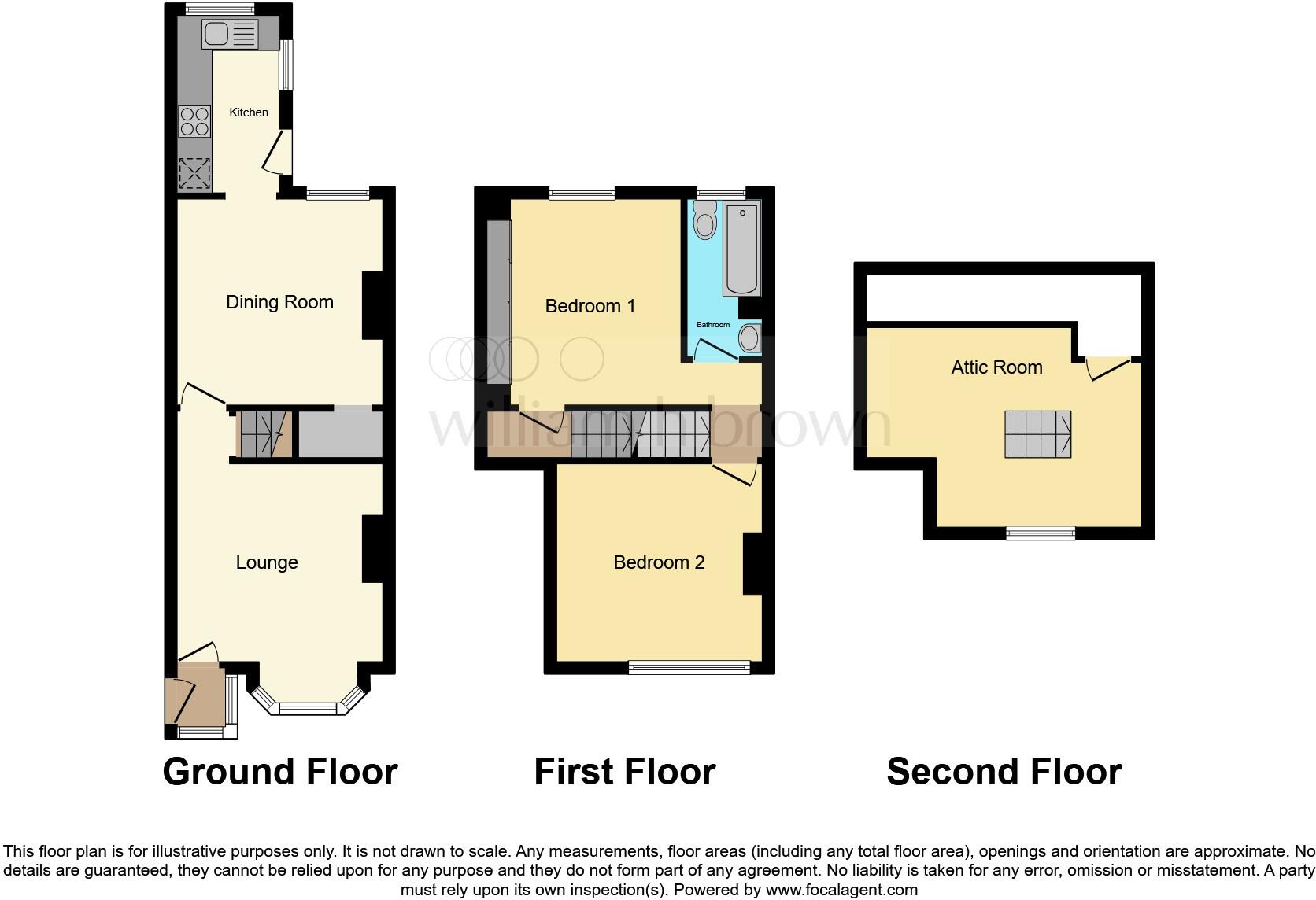 Brooke Street, Wheatley, Doncaster floorplan