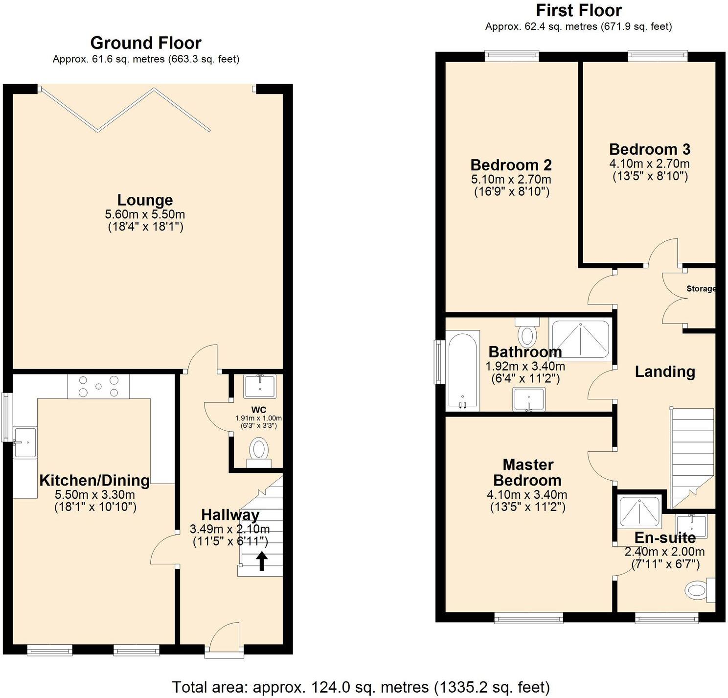 Boars Head Place, Barton, PR3 floorplan