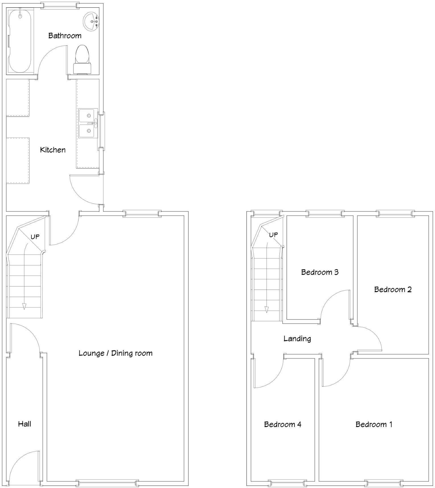 Francis Street, FLEUR DE LIS, NP12 floorplan