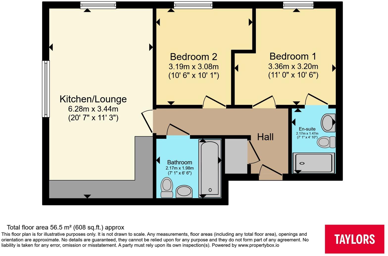 Clark Drive, Yate, Bristol, Gloucestershire, BS37 floorplan
