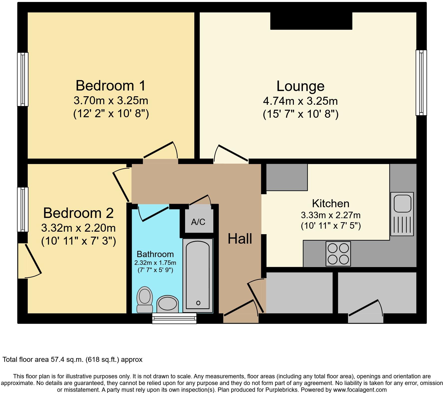 Wheatfield Road, Lincoln, LN6 floorplan