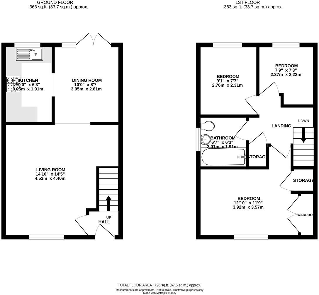 The Willows, Bradley Stoke, Bristol floorplan