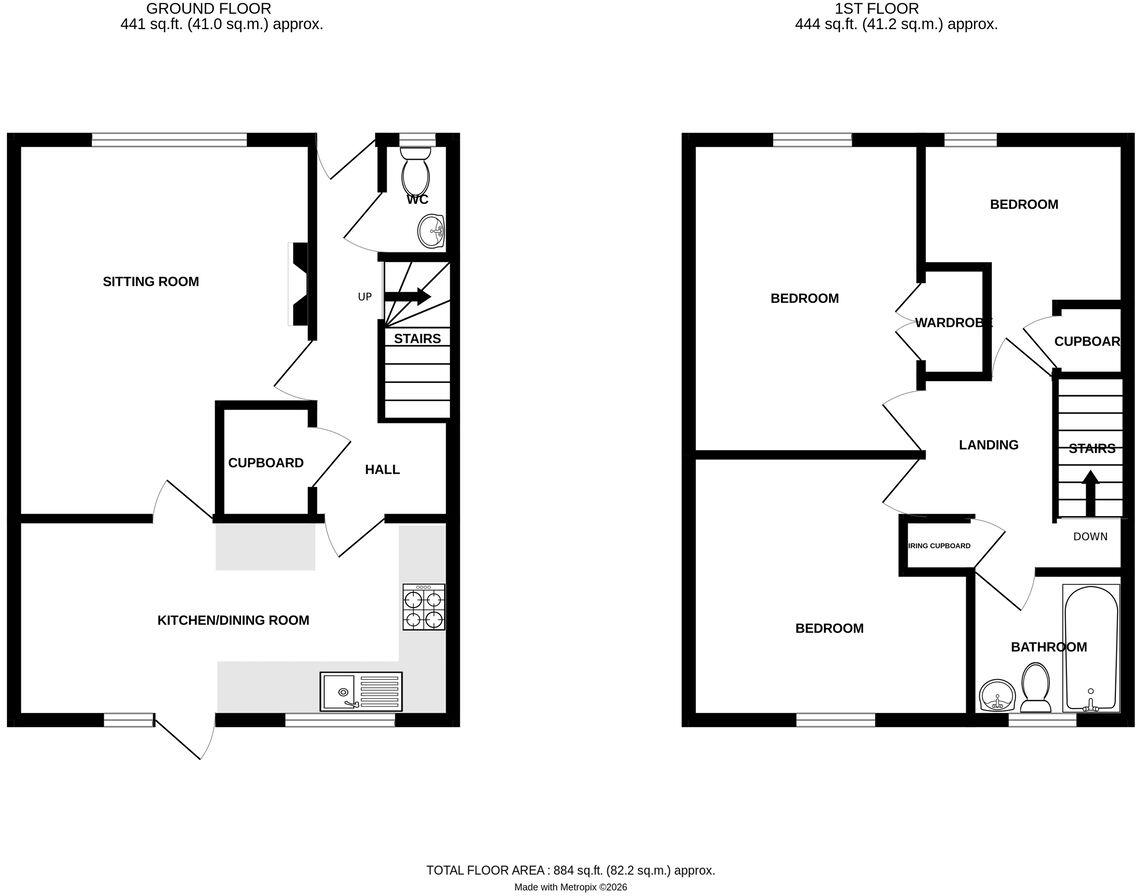 Gurney Avenue, Hereford, HR1 floorplan