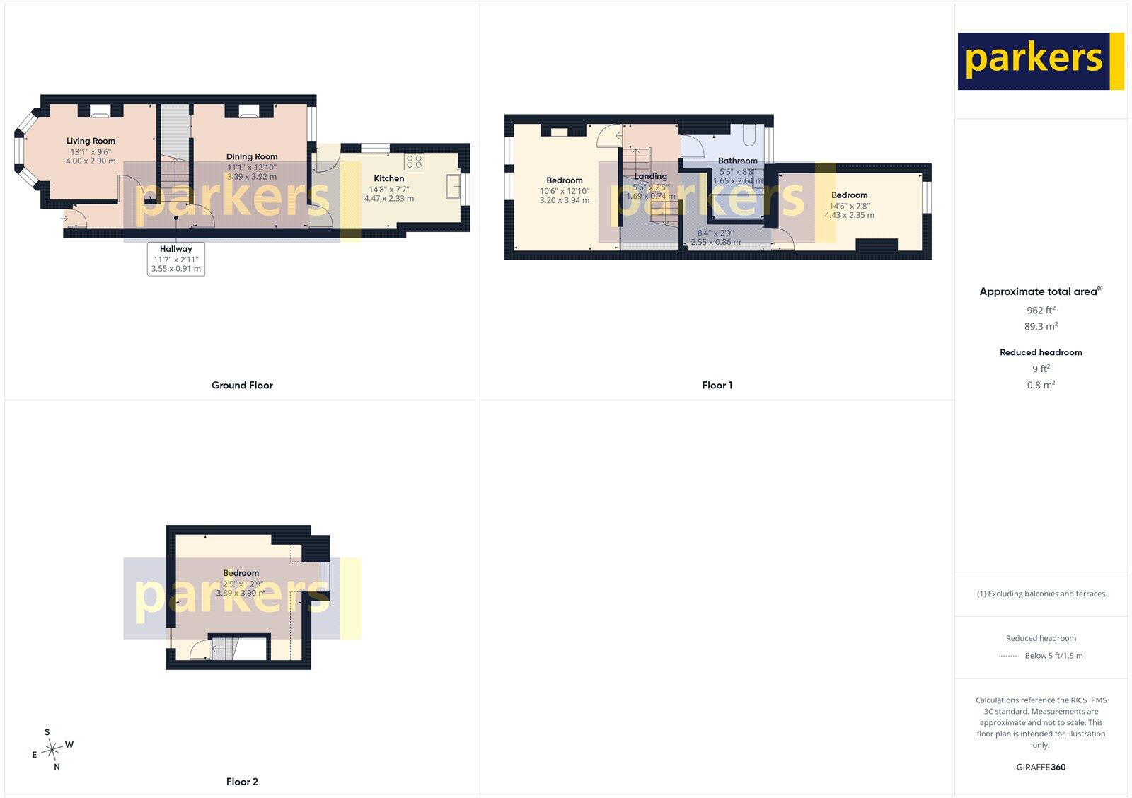 Basingstoke Road, Reading, Berkshire, RG2 floorplan