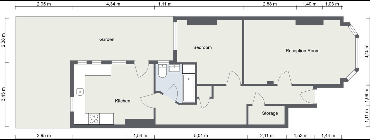 Hackford Road, Lambeth, London floorplan