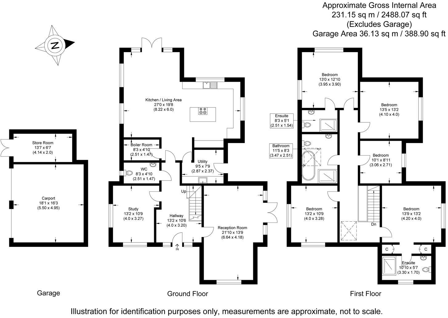 Finchingfield Road, Little Sampford floorplan