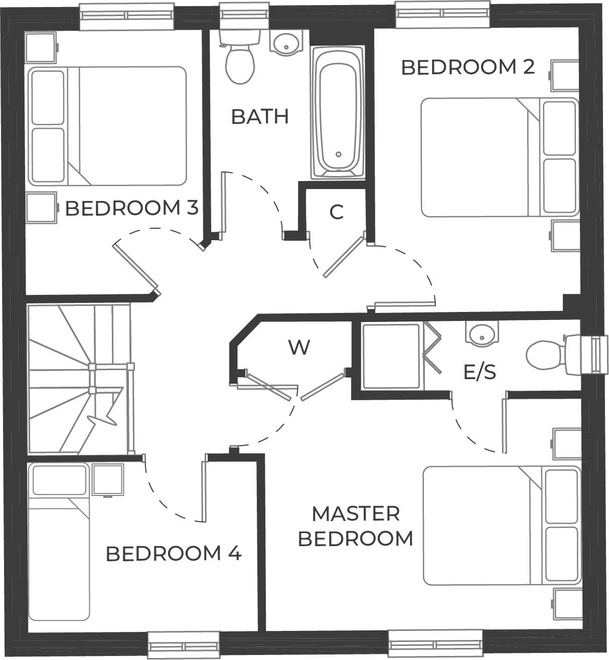 Norwich Road, 
Watton, 
Norfolk, 
IP25 6HP floorplan