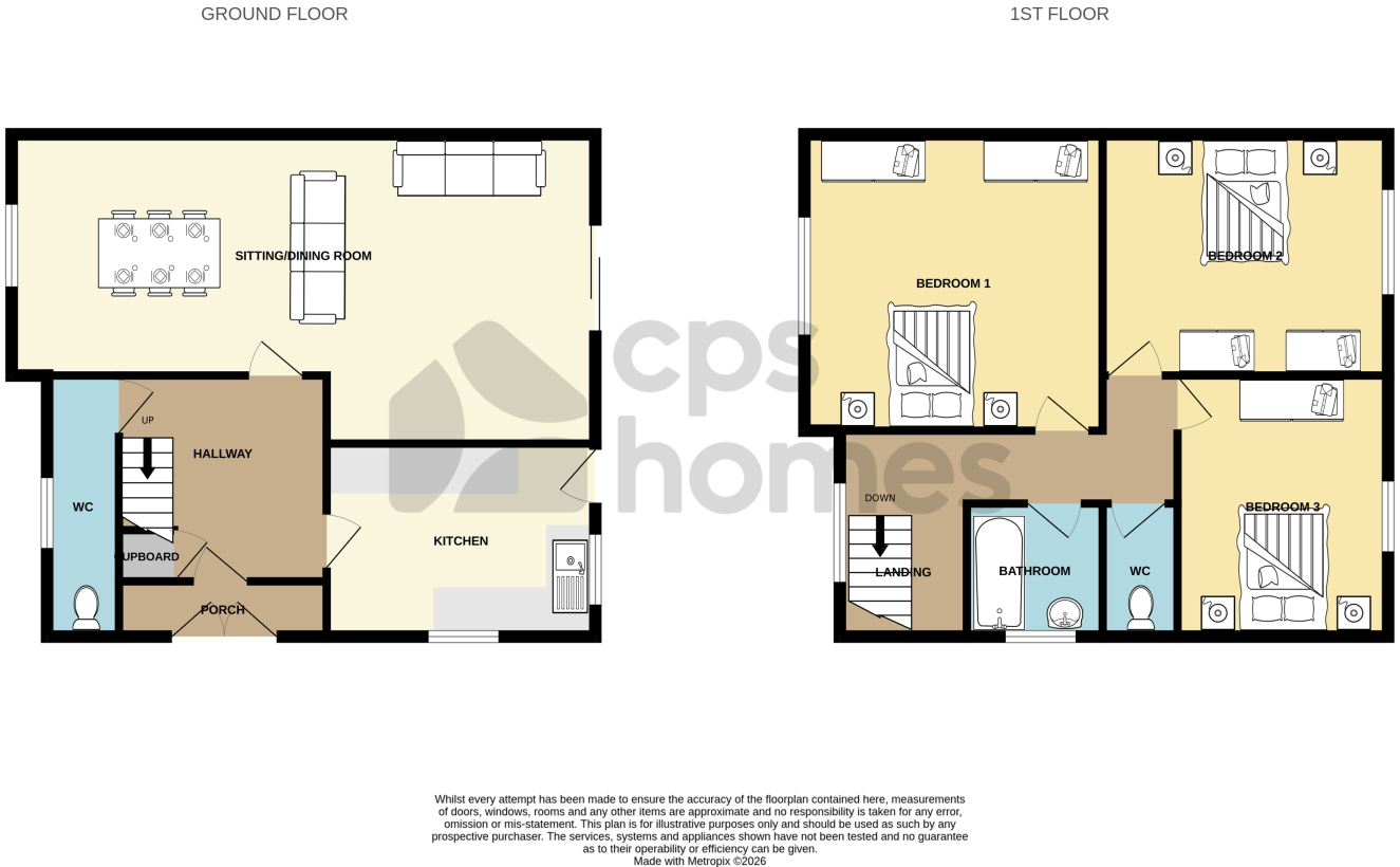 Deepdale Close, Penylan floorplan