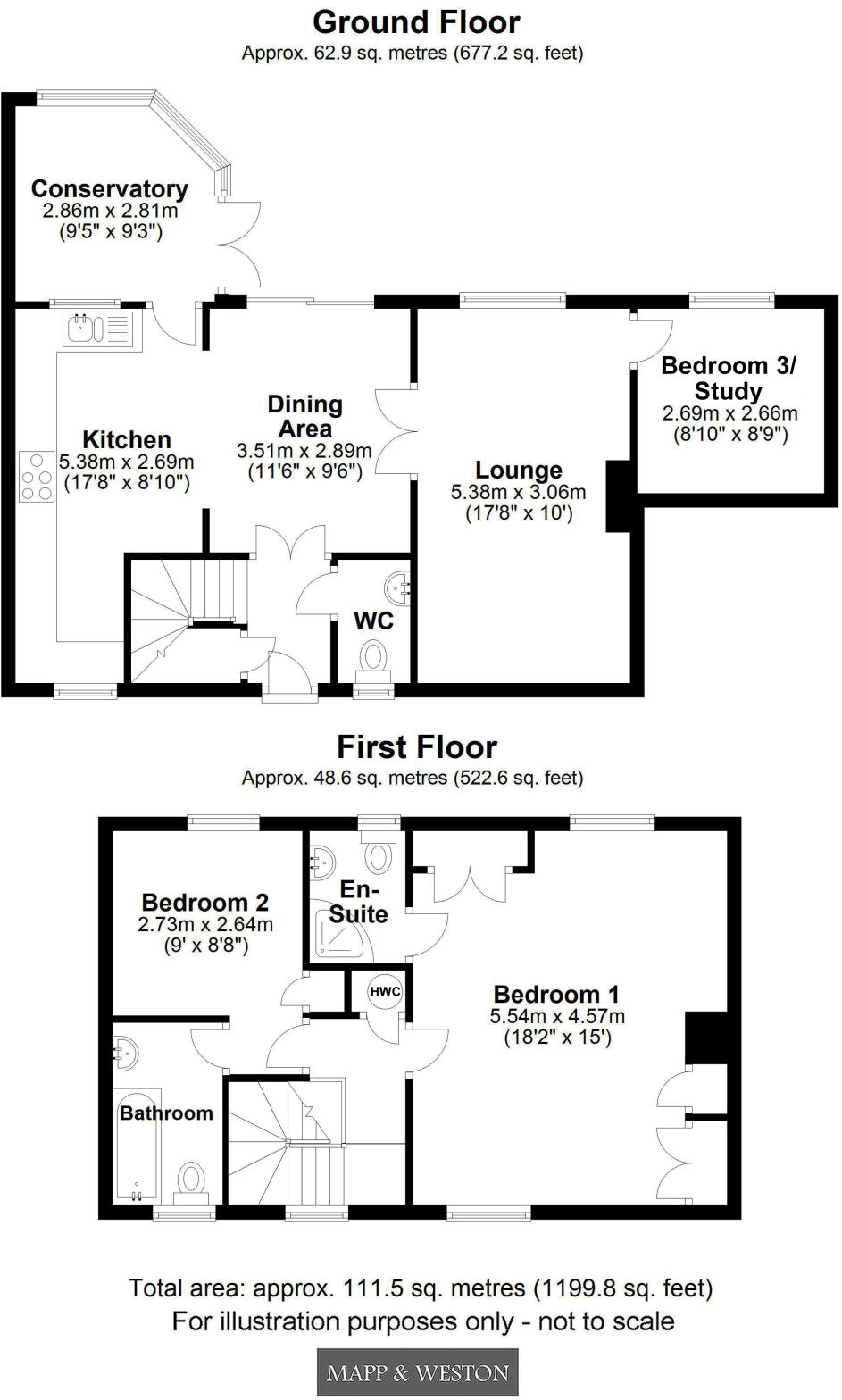 The Beaches Climping Littlehampton floorplan