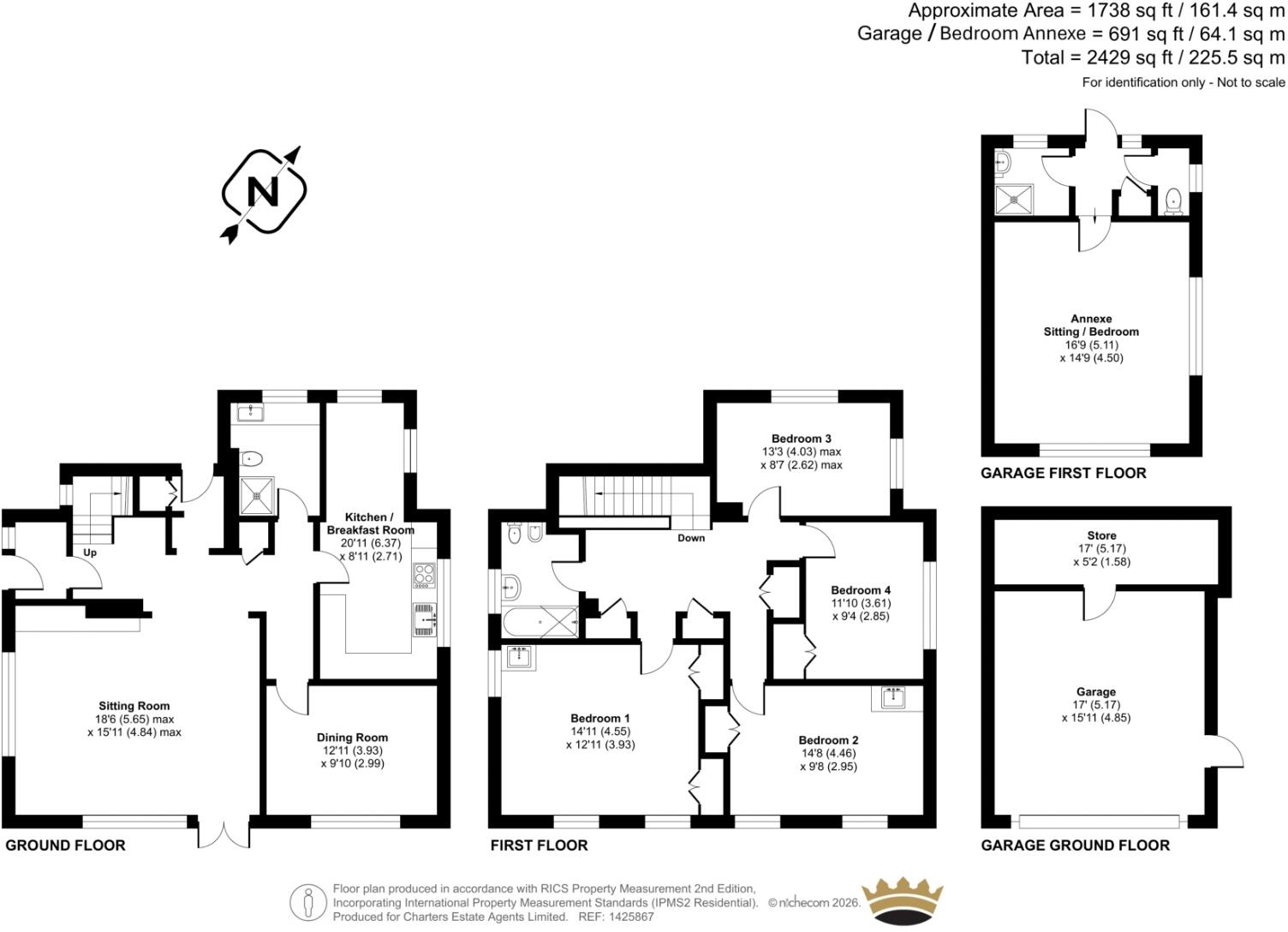 Dean, Sparsholt, Winchester, Hampshire, SO21 floorplan