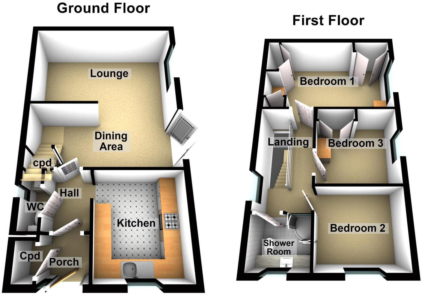 22 Holden Fold, Royton OL2 5BX floorplan