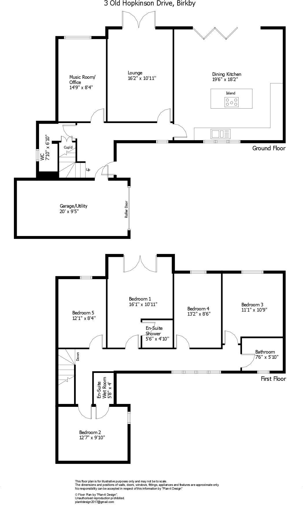 Old Hopkinson Drive, Birkby, Huddersfield, HD2 floorplan
