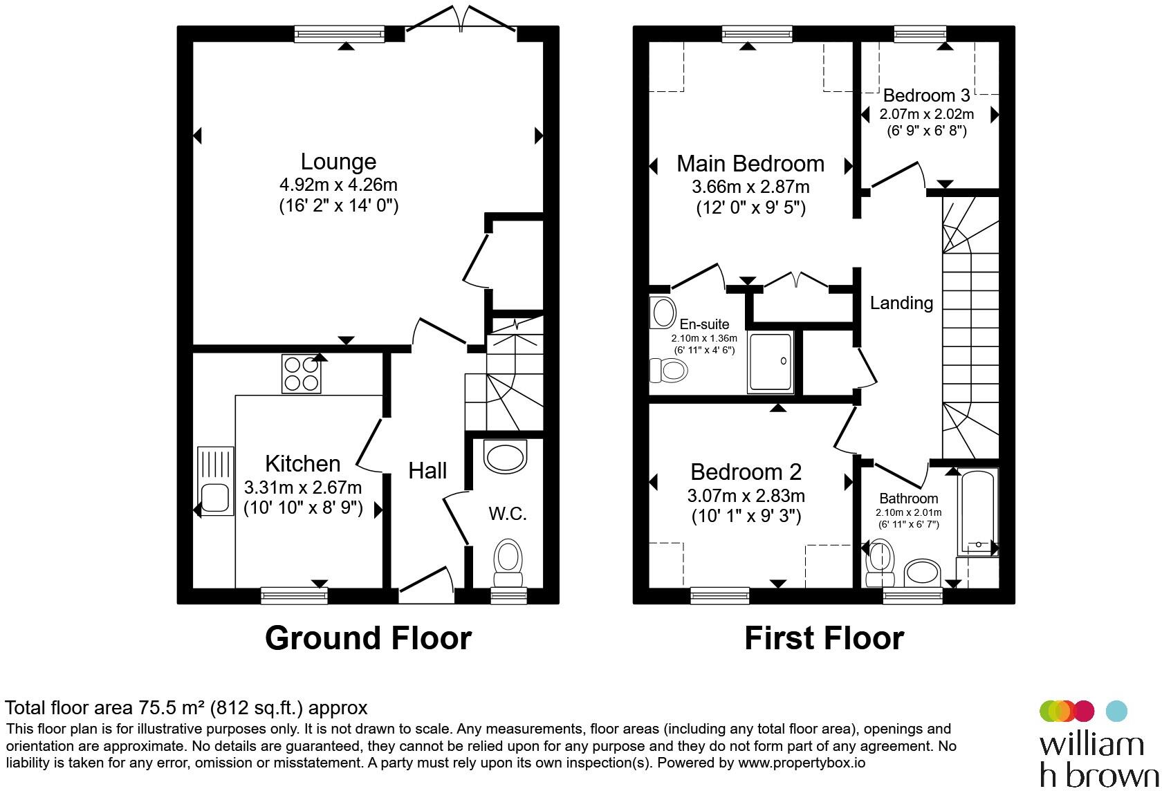 Warren Lane, Witham St. Hughs, Lincoln floorplan