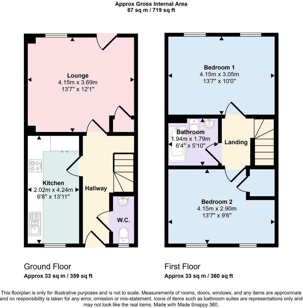 Thrup Way, Kislingbury, Northampton floorplan