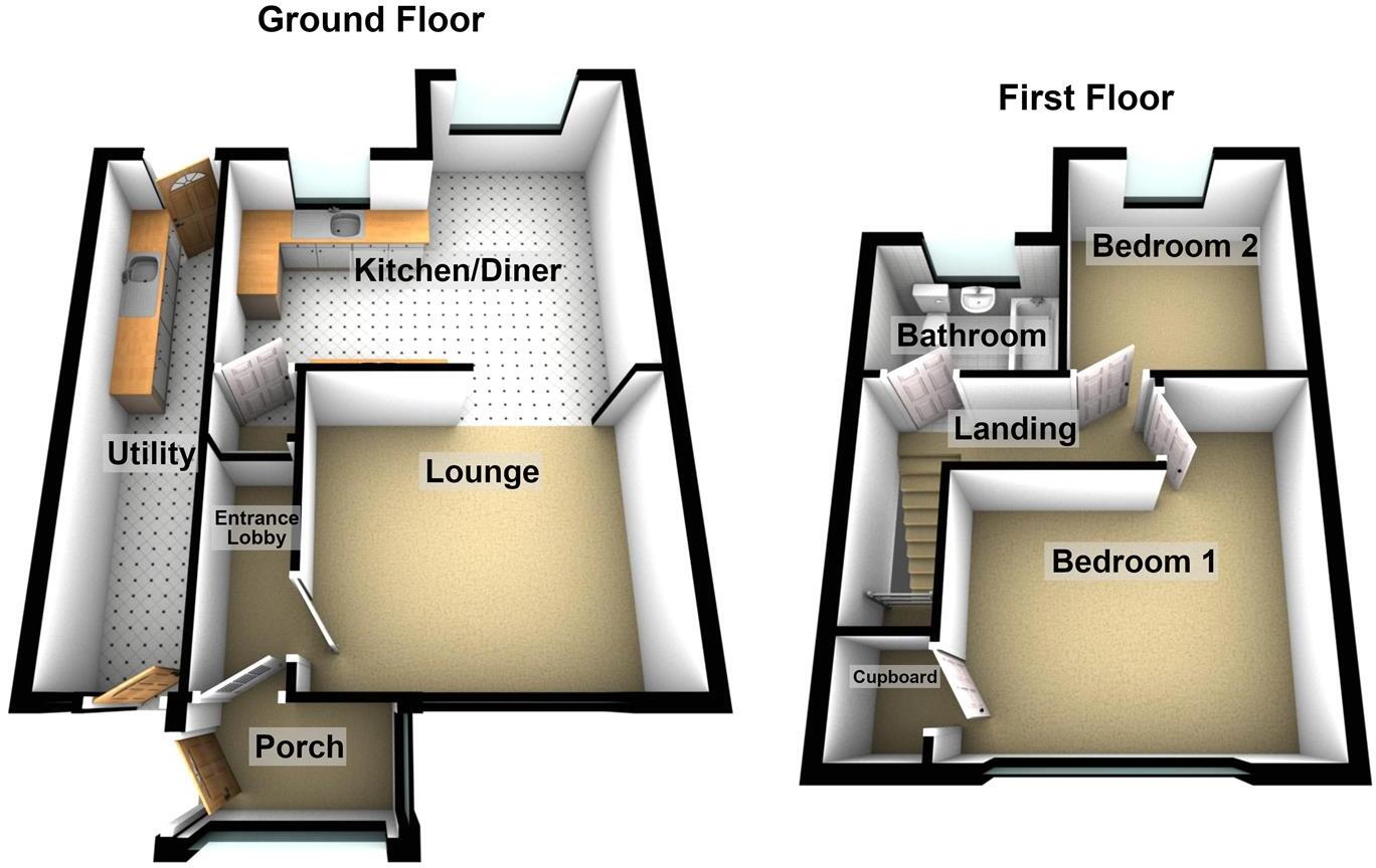 Rae Avenue, Wallsend floorplan